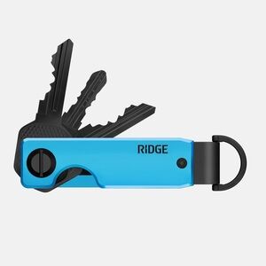 Ridge KeyCase, Speedway Blue, Holds 2-6 keys securely, NIB, NWT